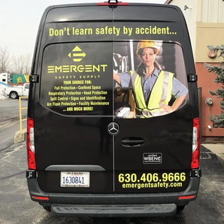 Full Vehicle Wrap for Emergent Supply Services - Image360 South Elgin
